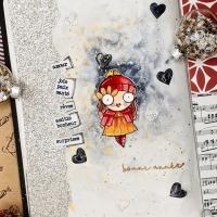 Demoiselle dans la tempete avec Aall and Create par marlene Arts