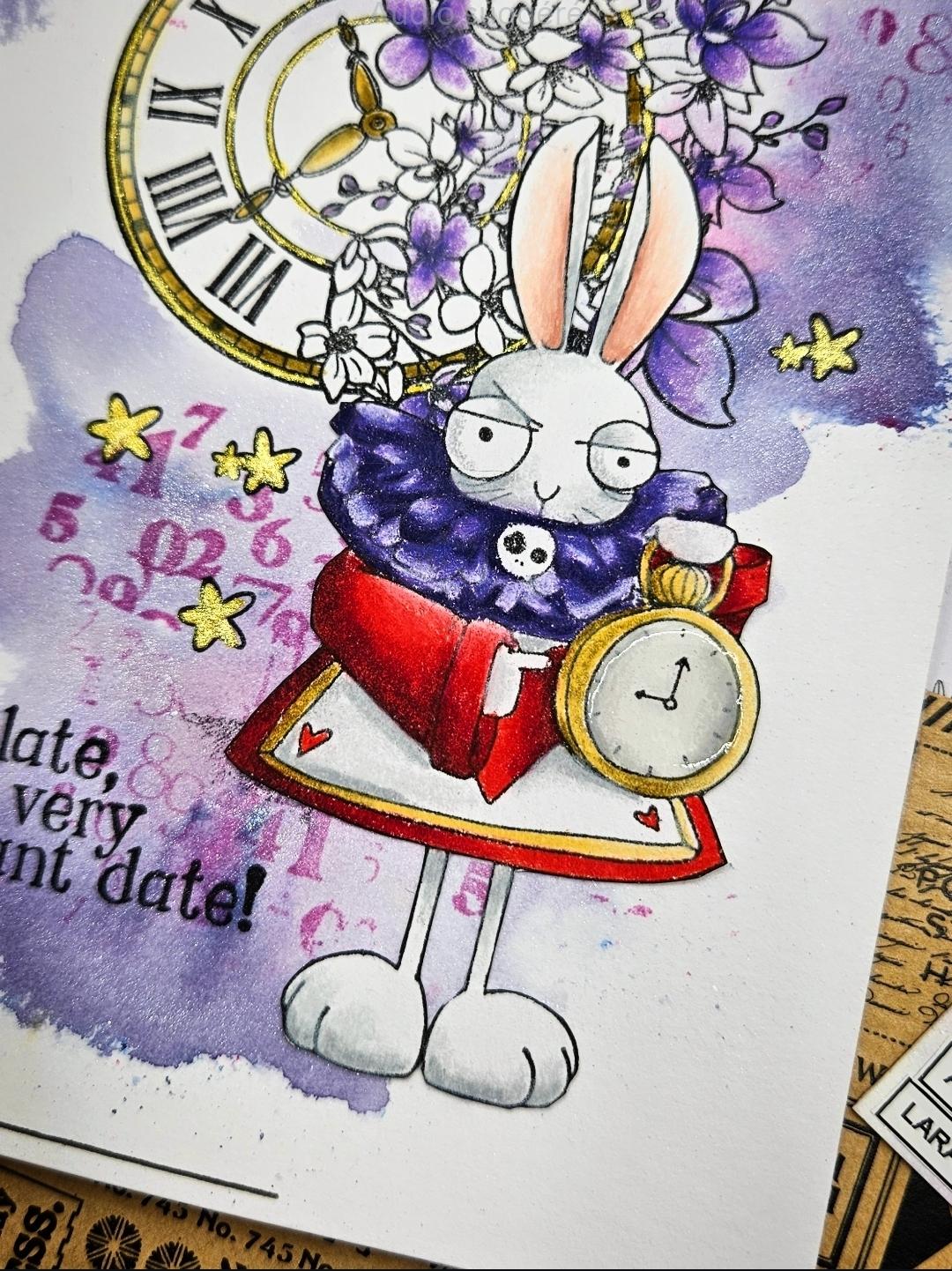 Détail de la page Il était temps – Marlene Arts