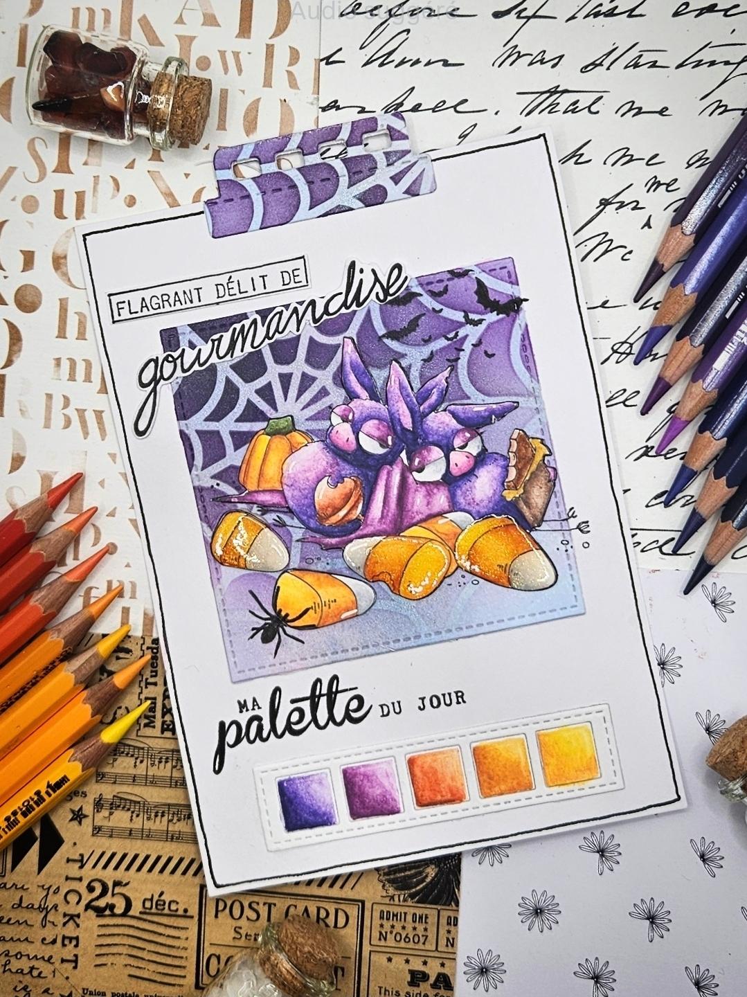 Page ColorBook spéciale Halloween – Marlene Arts
