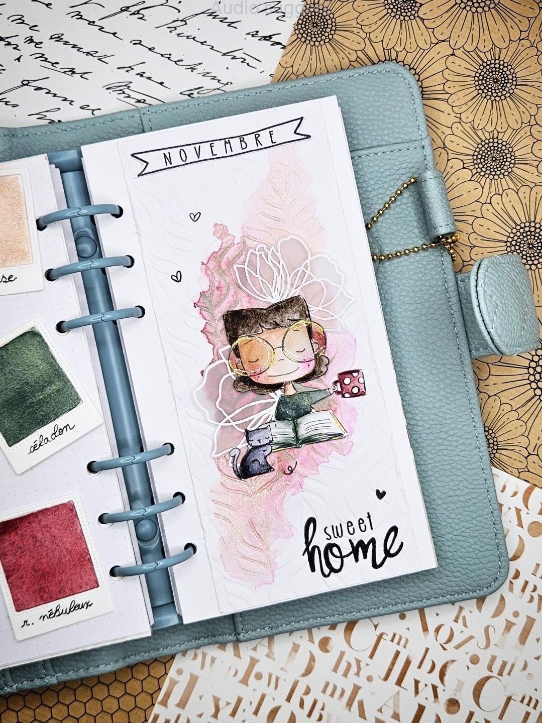 Intercalaire de novembre dans mon Planner – Marlene Arts